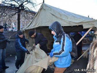 "Майдан" зарегистрируется в Минюсте и будет ставить палатки по всей Украине