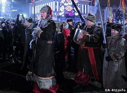 Рождество на Майдане прошло спокойно