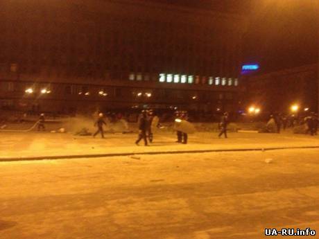 В Запорожье силовики решили повторить "подвиг" Беркута 30 ноября в Киеве