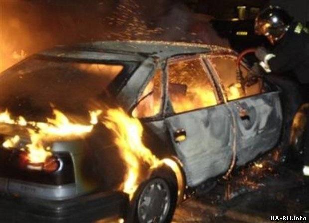 В Севастополе сожгли авто еще одому ударовцу