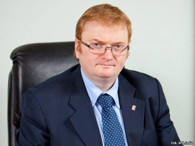 Депутат Заксобрания Милонов посетит Украину