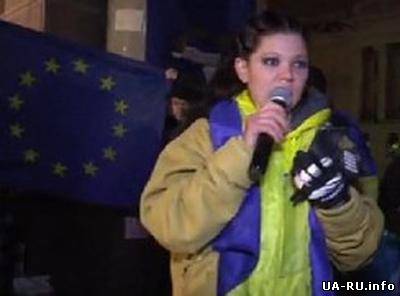 Руслана -Участники Майдана намерены блокировать кортежи В.Януковича и Н.Азарова