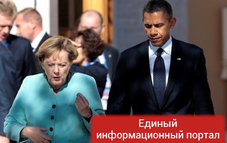 Обама в апреле встретится с Меркель