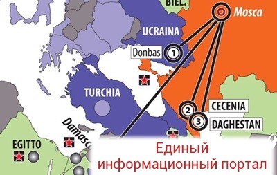 В Италии на карте обозначили Крым частью РФ