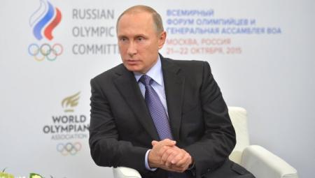 Путин: спортивные идеалы страдают из-за политической конъюнктуры