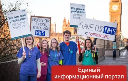 В Британии перенесли тысячи операций из-за забастовки врачей