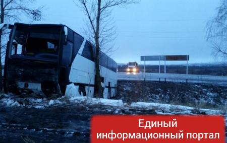ДТП с автобусом в России: 12 пострадавших