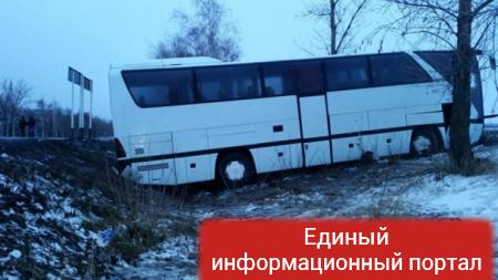 ДТП с автобусом в России: 12 пострадавших