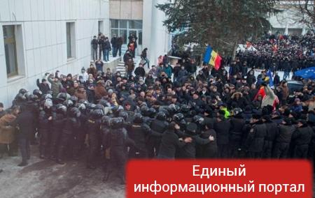 15 человек пострадали во время протестов в Кишиневе