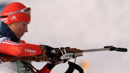 Биатлонистка Подчуфарова принесла России первую личную победу в сезоне