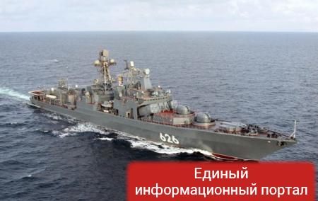 СМИ побывали на корабле ВВС России у берегов Сирии