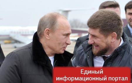 Путин поблагодарил Кадырова за Чечню
