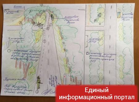 Савченко нарисовала схему взятия ее в плен