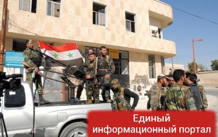 Армия Асада вошла в селение на севере Сирии – СМИ