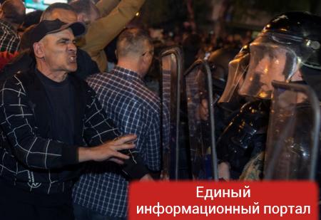 Протесты в Македонии: разгромлена канцелярия президента