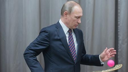Путин считает необходимой популяризацию хоккея с мячом