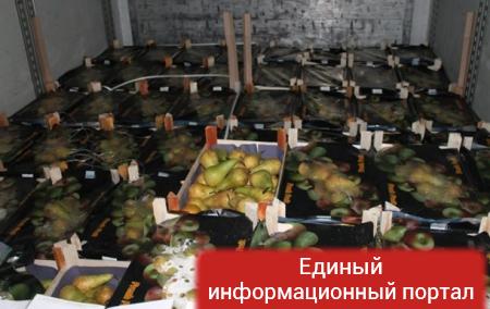 В России уничтожили 20 тонн польских груш
