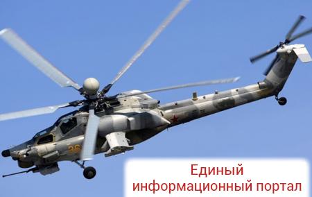 В Сети появилось видео крушения вертолета РФ