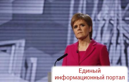 В Шотландии пригрозили референдумом, если Великобритания выйдет из ЕС
