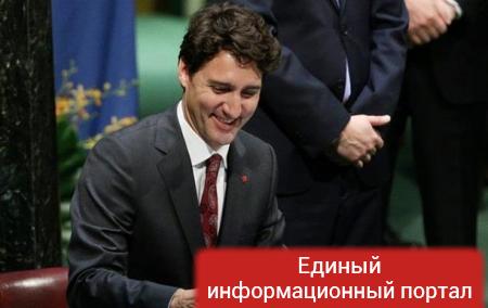 Премьер Канады извинился за выходку в парламенте