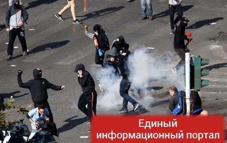 В Греции против демонстрантов применили слезоточивый газ
