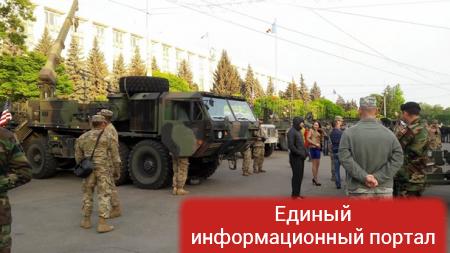 В Кишинев приехала военная техника США