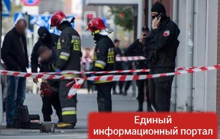 В Польше прогремел взрыв на автобусной остановке