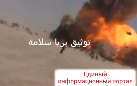 Гибель российского военного в Сирии сняли на видео