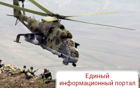 Около Пальмиры сбит вертолёт сирийских войск Ми-24 - СМИ