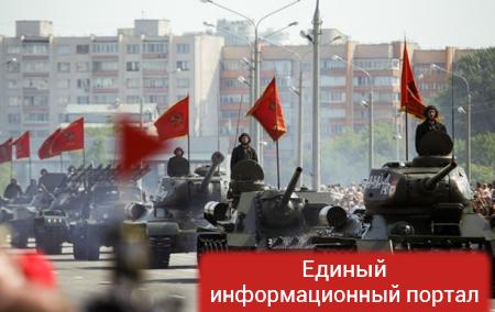 Военный парад в Минске в честь Дня независимости