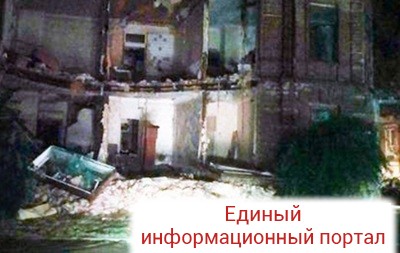 В Ростове обрушился двухэтажный дом после ливня