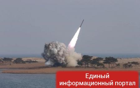 КНДР произвела очередной пуск баллистической ракеты