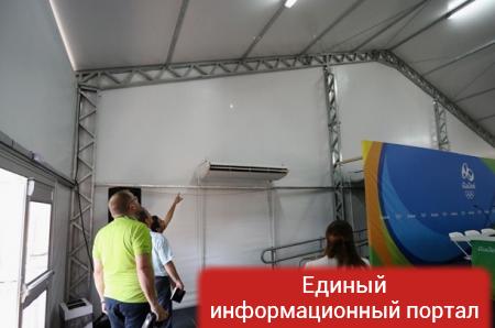 На Олимпийских играх прострелили крышу пресс-центра