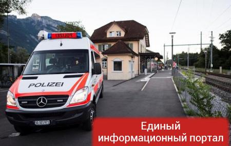 Напавшего на поезд в Швейцарии пока не могут допросить