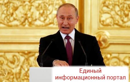 Путин обвинил Украину в переходе к террору