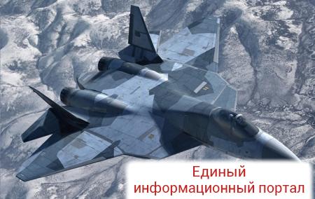 РФ показала новейший истребитель Т-50 в воздухе