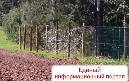 Россия отрицает строительство забора на границе с Польшей