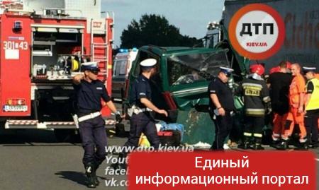 В Польше украинский автобус попал в смертельное ДТП