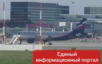 При взлете российский самолет врезался в польский
