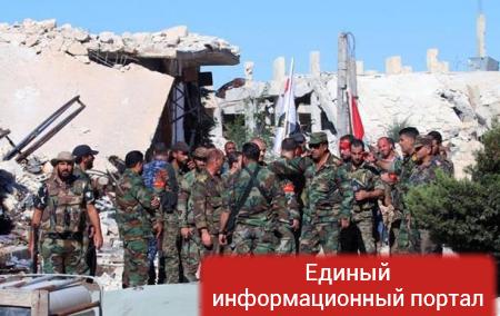 Асад вытеснил повстанцев из района в центре Алеппо