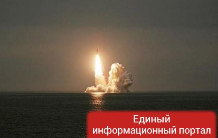 Российская ракета Булава самоликвидировалась в полете