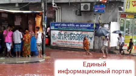 Врачи опасаются эпидемий после разлива окровавленной воды в Дакке