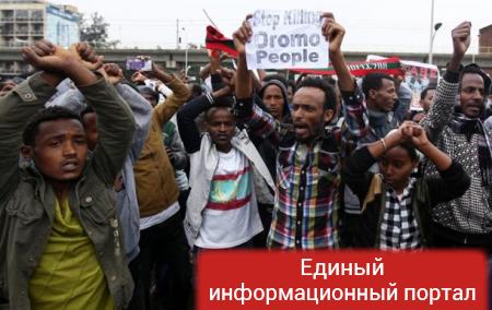 Около 50 человек погибли в Эфиопии во время протестов
