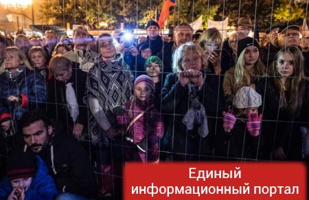 Протесты в Праге: Не хотим Земана, Россию и Китай