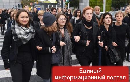 В Польше проходят митинги против запрета абортов