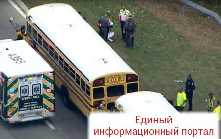 В США столкнулись школьные автобусы: 60 пострадавших
