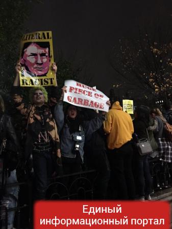 В США продолжаются протесты против победы Трампа