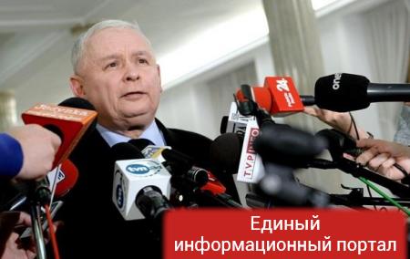 Полиция помогла Качиньскому покинуть Сейм