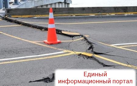 В Китae произошло землетрясение