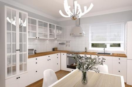 Белая кухня — стильно и изящно